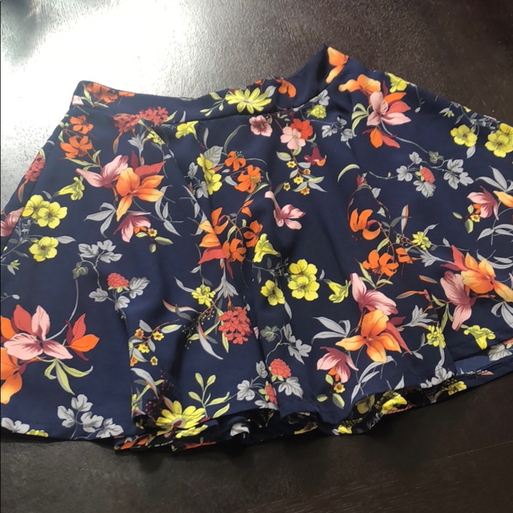 Floral Skirt Honey Punch